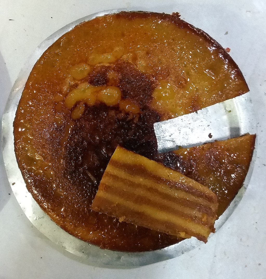 Home Made Bebinca From Goa India